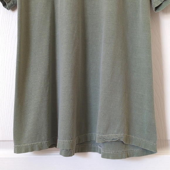 Anvil 2000 Y2K Vintage Hershey's Chocolate Short Sleeve Crewneck T-shirt Sage L - Picture 7 of 10